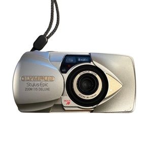 Olympus Stylus Zoom 115 DLX Deluxe 35mm Point Shoot Waterproof Film Camera